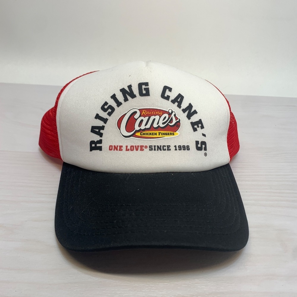 Limited Edition Raising Canes‎ Arched Logo Foam Trucker Crew Hat